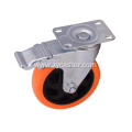 PVC wheel Rotating with brake